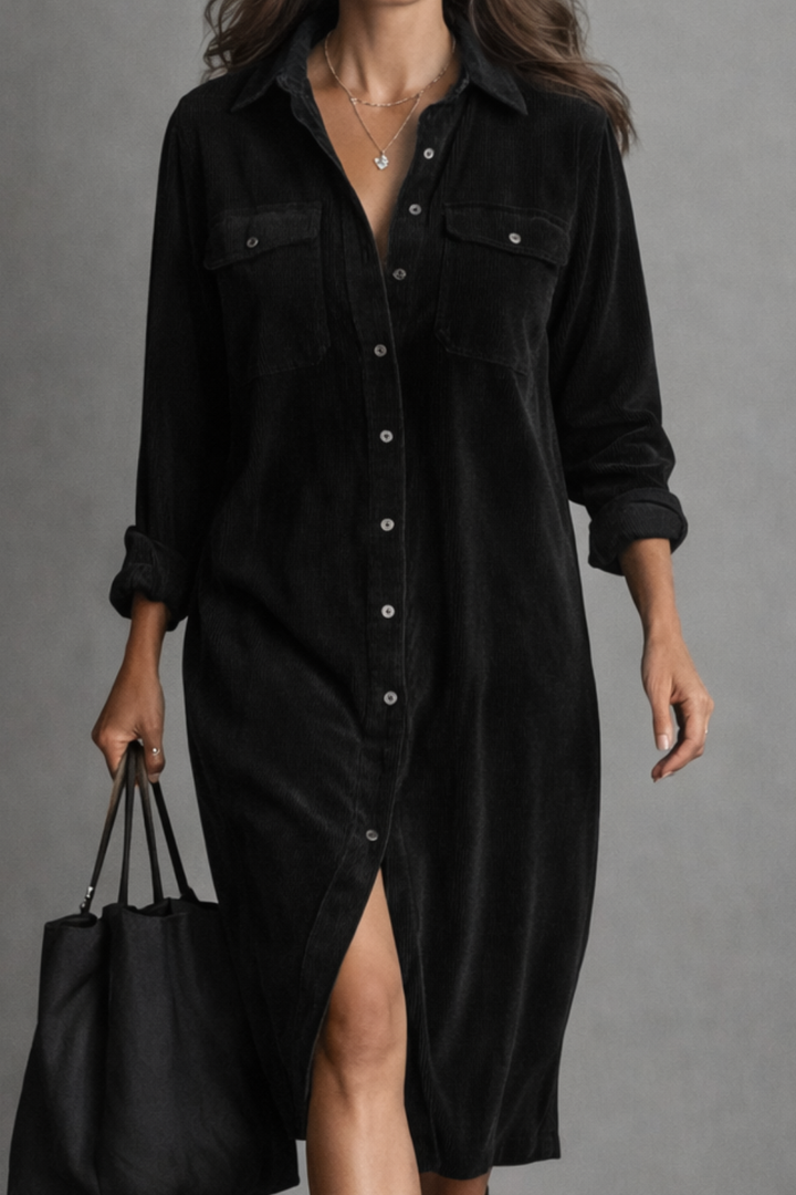 FLORENCE | BUTTON-FRONT DRESS