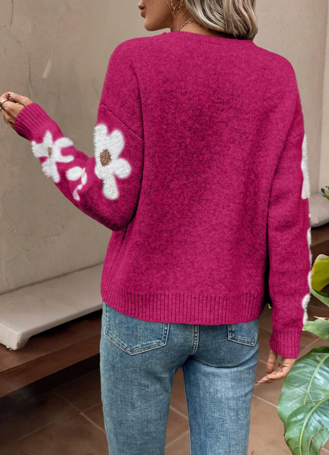 Lila Playful Sweater