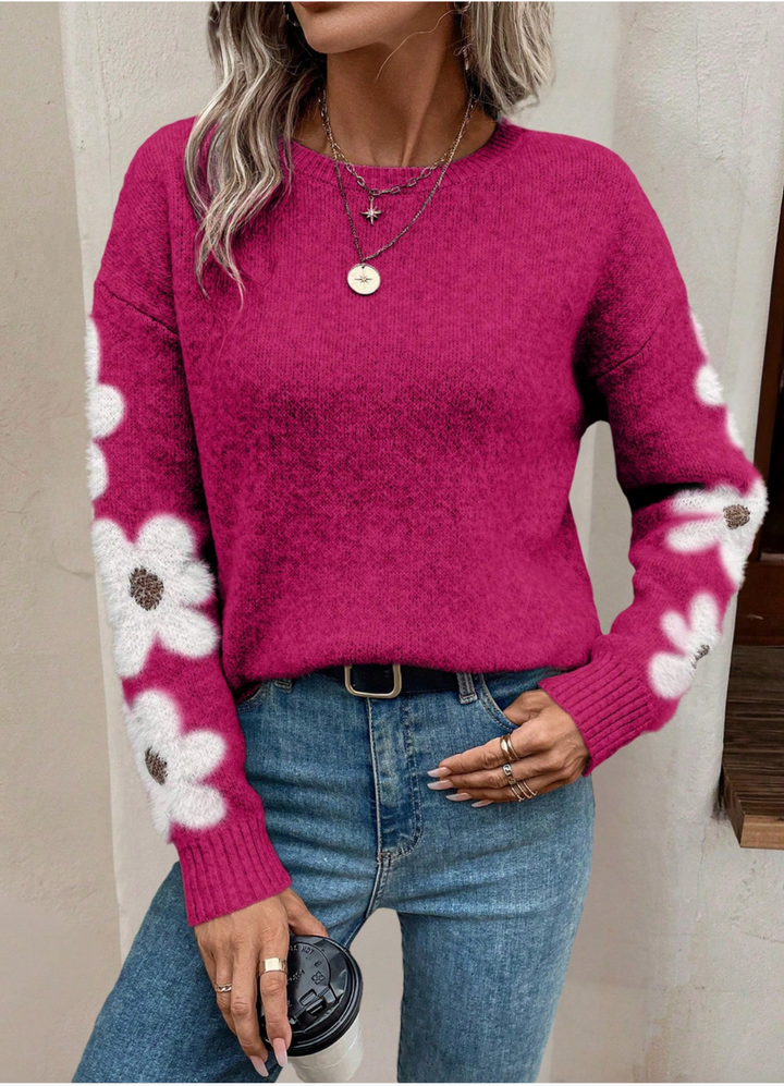 Lila Playful Sweater