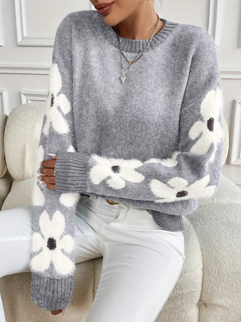 Lila Playful Sweater