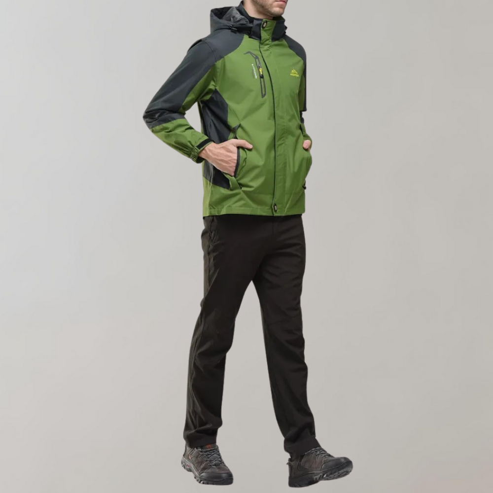 Jacket - Waterproof Blend Shell & Windproof Breathable Layer