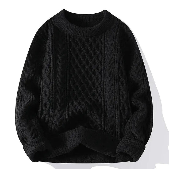 Sweater - Soft Blend Retro Lines & Warm Flexible Shape