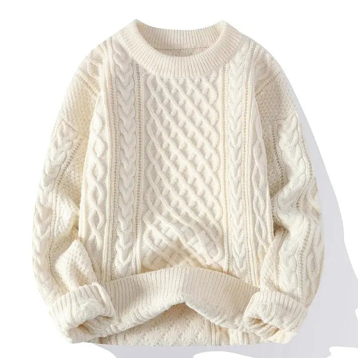 Sweater - Soft Blend Retro Lines & Warm Flexible Shape