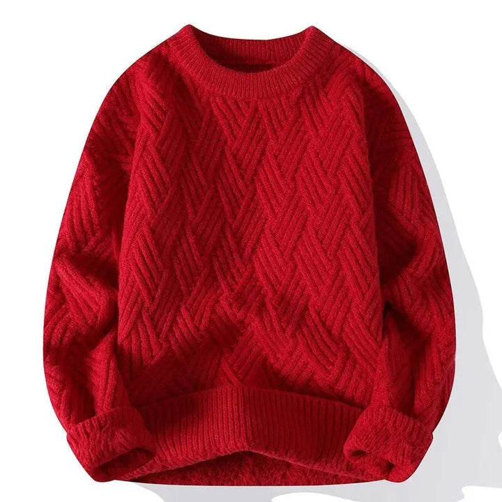Sweater - Soft Blend Retro Lines & Warm Flexible Shape