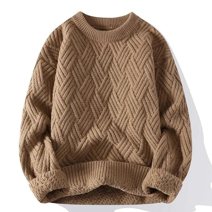 Sweater - Soft Blend Retro Lines & Warm Flexible Shape