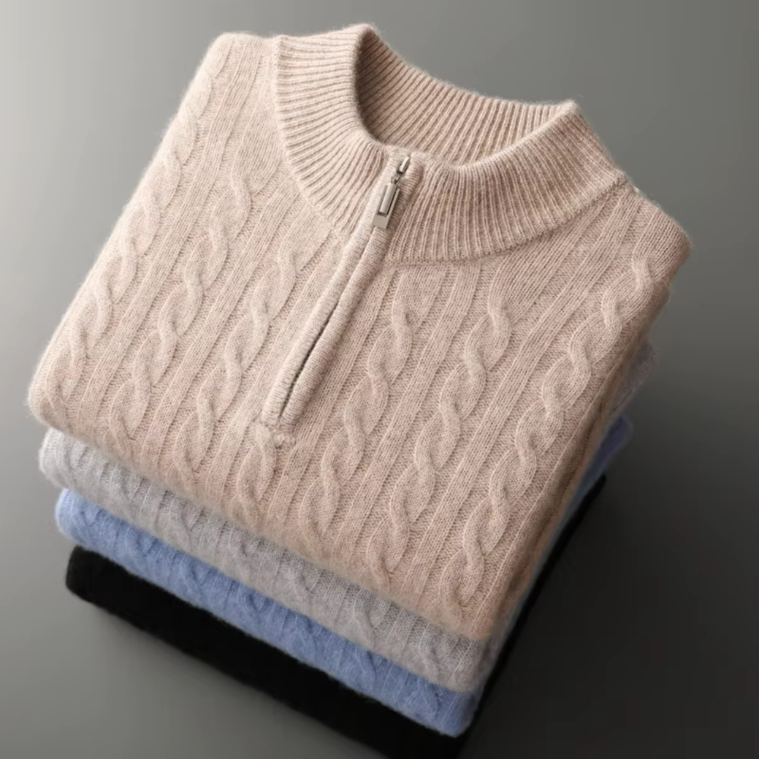 Sweater - Soft Blend Tailored Fit and Smooth Warm Feel