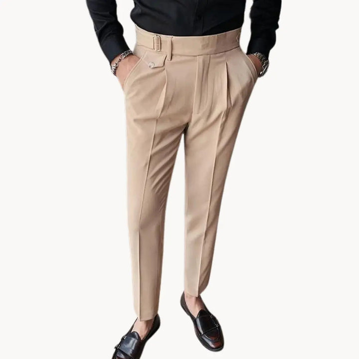 Trousers - Pleated Front & Adjustable Secure Waistband