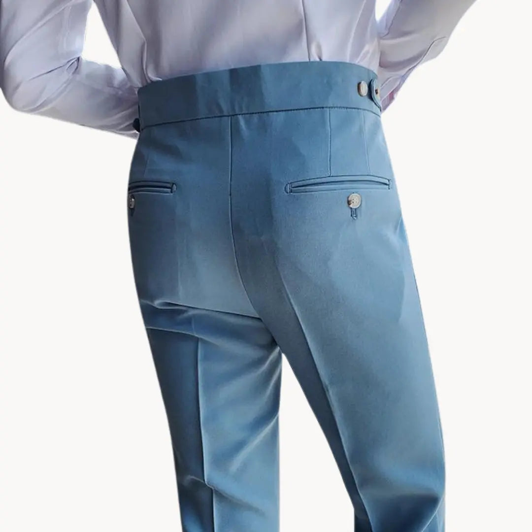 Trousers - Pleated Front & Adjustable Secure Waistband