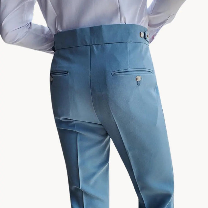 Trousers - Pleated Front & Adjustable Secure Waistband