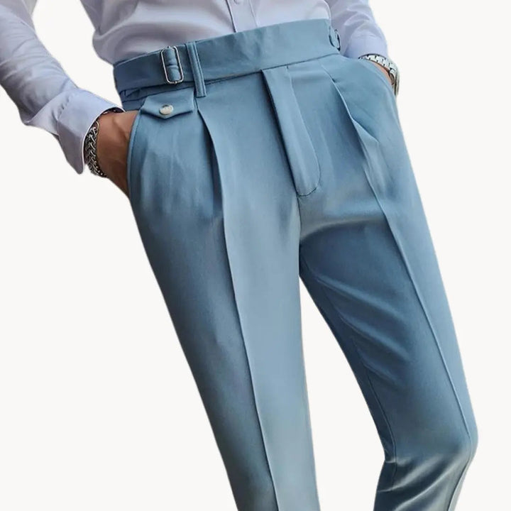 Trousers - Pleated Front & Adjustable Secure Waistband