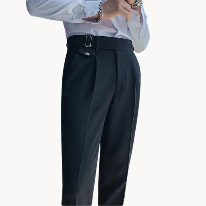 Trousers - Pleated Front & Adjustable Secure Waistband