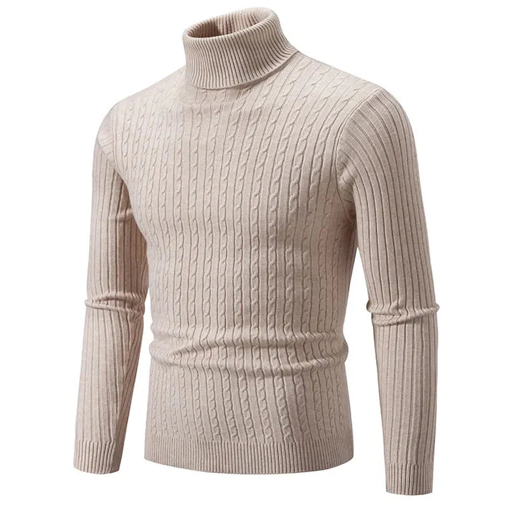 Turtleneck - Fine Knit Blend Collar And Retains Warmth