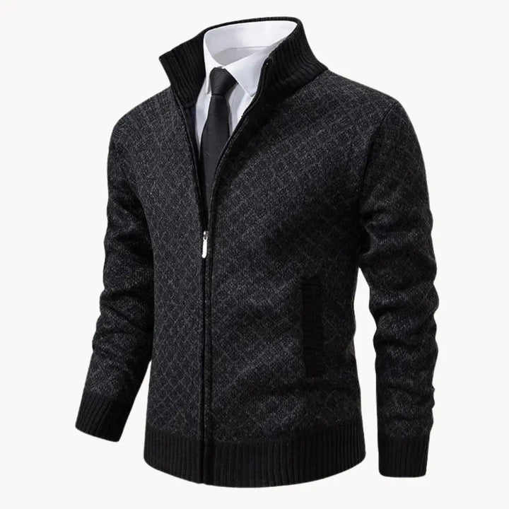 Turtleneck – Jacquard Twill Build & Neck Wind Barrier