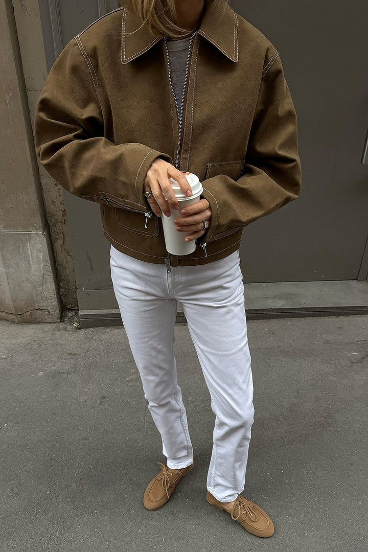 Maya Suede Jacket