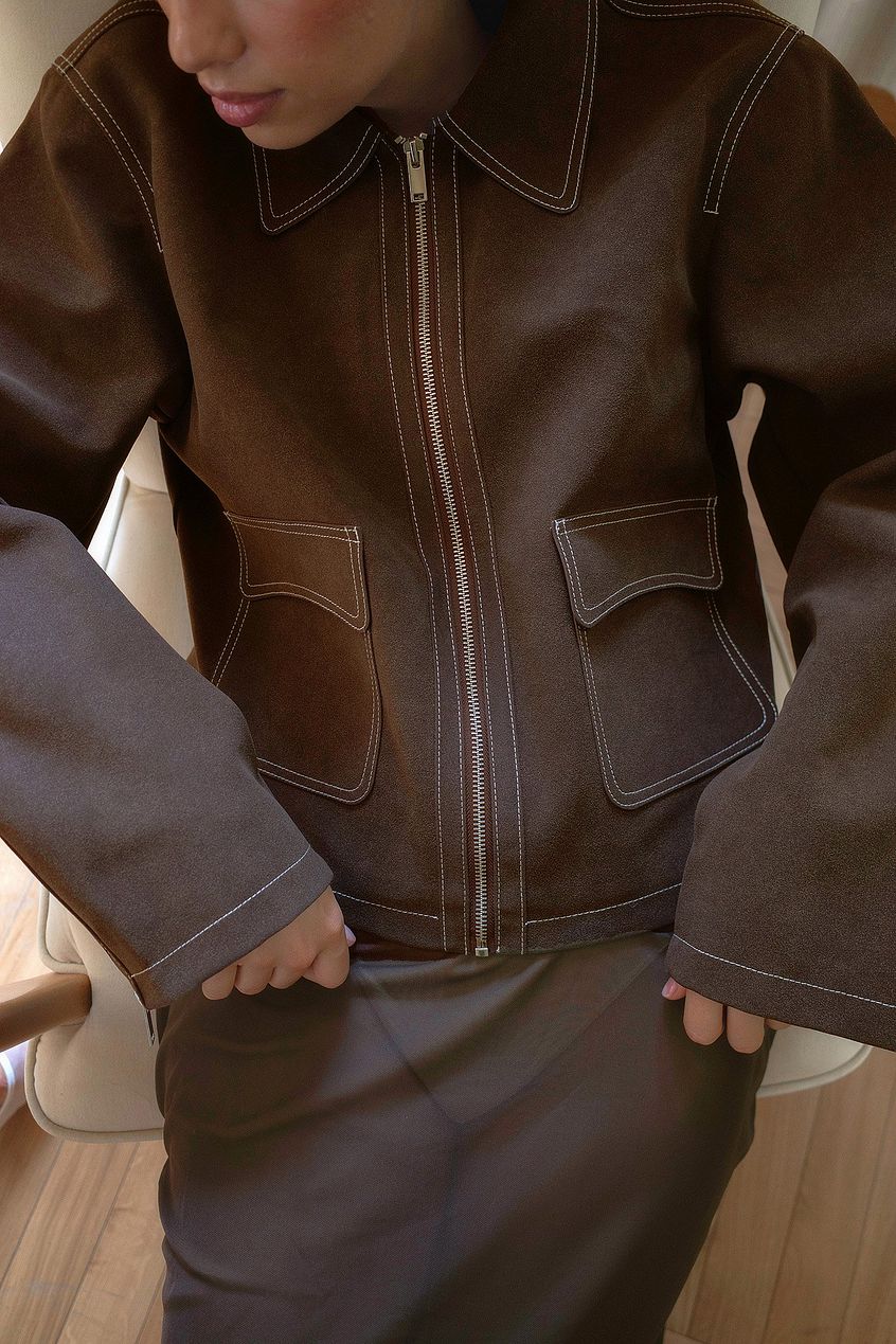 Maya Suede Jacket