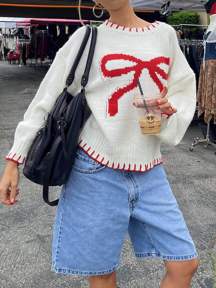Lena Bow Sweater