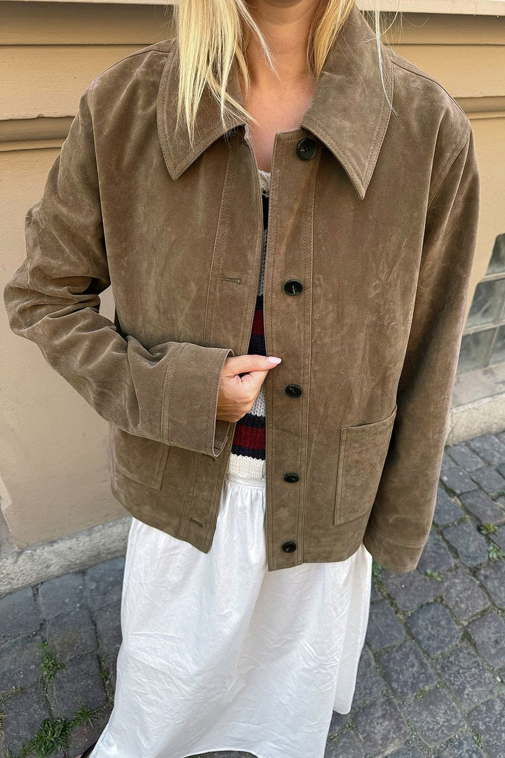 Mara Suede Jacket
